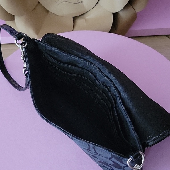 Coach Signature C Baguette Shoulder Bag - Picture 9 of 17